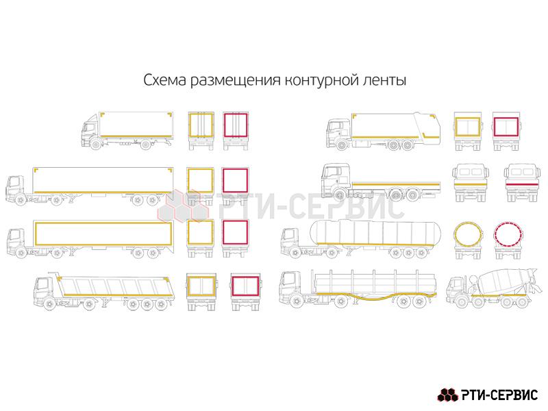 Лента светоотражающая ORALITE VC 104+ белая (12.5 м) тентовая - фото 6