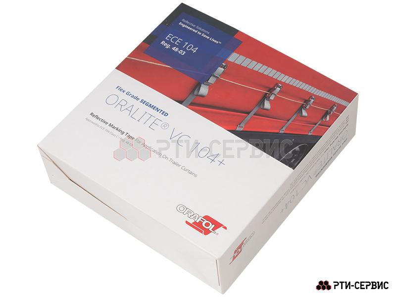 Лента светоотражающая ORALITE VC 104+ красная (12.5 м) тентовая - фото 5