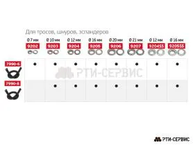 Люверс для тента круглый 12 SS нержавейка 50 шт. - фото 2
